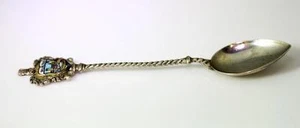 Sterling Silver Klepa Arts Germany Dallas Texas Souvenir Spoon 4.5” – 10006 - Picture 1 of 5