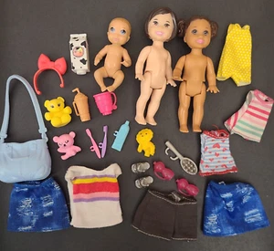 Barbie Little Sister Skipper Babysitter Babysitting Accessories Toddlers Baby - Picture 1 of 11
