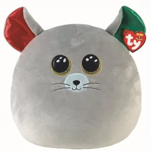 Ty Squishy Beanies Ratón Chipper 35cm - Picture 1 of 1