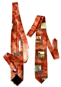 Claude Monet Masterpieces Men's Necktie French Artist Painter Art Silk Neck Tie - Picture 1 of 10