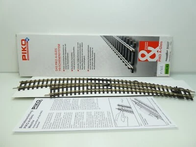 Piko 55227 - H0 - 1 Bogenweiche links - BWL-R3 - 30°, r=484mm - OVP - #8462 - Bild 1 von 4
