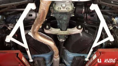 Subaru WRX Levorg Ultra Racing Chasis Rear Lower Side Bar Reinforcement - Image 1 of 3