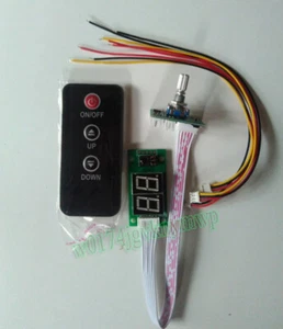 Double Digital Display Volume Control Potentiometer Remote For Amplifier 5V-12V - Picture 1 of 3