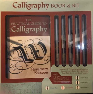 The Practical Guide to Calligraphy BOOK & KIT by Rosemary Sassoon - Picture 1 of 2