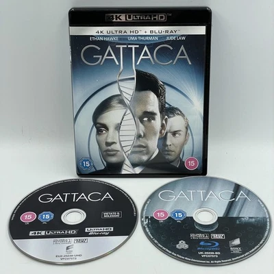 Gattaca [4K Ultra HD + Bluray] Ethan Hawke • Uma Thiurman • Jude Law • UK - Image 1 of 3