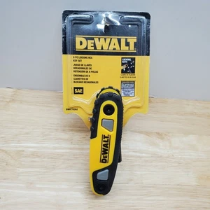 NEW DeWalt DWHT70262 Locking Hex Key Set 8 Pc SAE Standard ~ Free Shipping - Picture 1 of 4