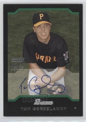 2004 Bowman Auto Tom Gorzelanny #165 Auto - Image 1 of 2
