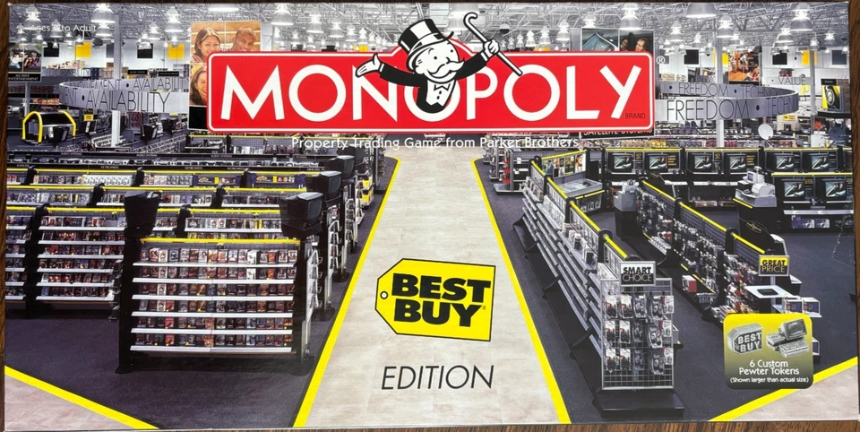 2002 Monopoly "Best Buy" Edition Replacement Game Parts/Pieces - You Pick - Image 1 of 1