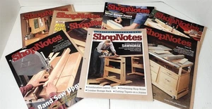 Lot of 8 Issues - Shop Notes Magazine, Issue 13, 17, 50, 51, 52, 53, 57, 58, 59 - Picture 1 of 1