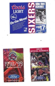 TORONTO RAPTOR SPIELPLAN KONVOLUT / - Bild 1 von 1