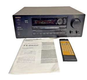 Onkyo TX-DS555 Audio Video Control Receiver Home Theater Surround Power Tested - Picture 1 of 12