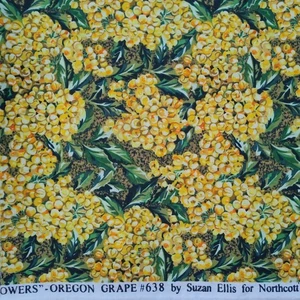 Northcott Fabrics The State Stoff Oregon Traube Oregon Baumwolle Quilt 1/2 Yd - Bild 1 von 1