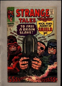 STRANGE TALES #143_APR 1966_VERY GOOD+_DR. STRANGE_NICK FURY,AGENT OF SHIELD_UK! - Bild 1 von 2