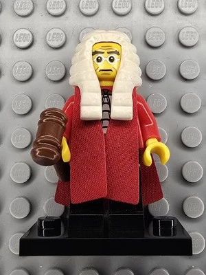 Lego Collectible Minifigure COL138 Judge Series 9 - Image 1 of 4