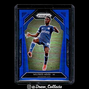 2020-21 Panini Prizm Premier League Wilfred Ndidi Leicester City Blue Prizm - Picture 1 of 2