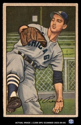 1952 Bowman #54 BILLY PIERCE Chicago White Sox NM — 第 1/2 张图片