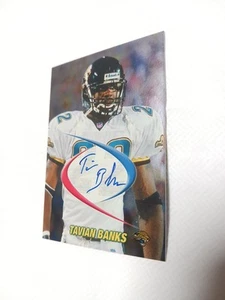 1998 Collector's Edge Odyssey Tavian Banks Auto - Picture 1 of 3