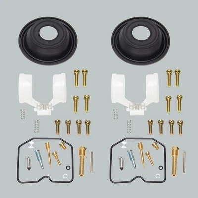 2Pcs For Kawasaki Vulcan 500 EN500 1991-1995 Carburetor Repair Kit w/ Diaphragm — 第 1/4 张图片