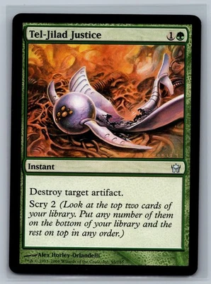 Magic The Gathering Fifth Dawn Tel-Jilad Justice #95/165 MTG TCG CCG - Image 1 of 2