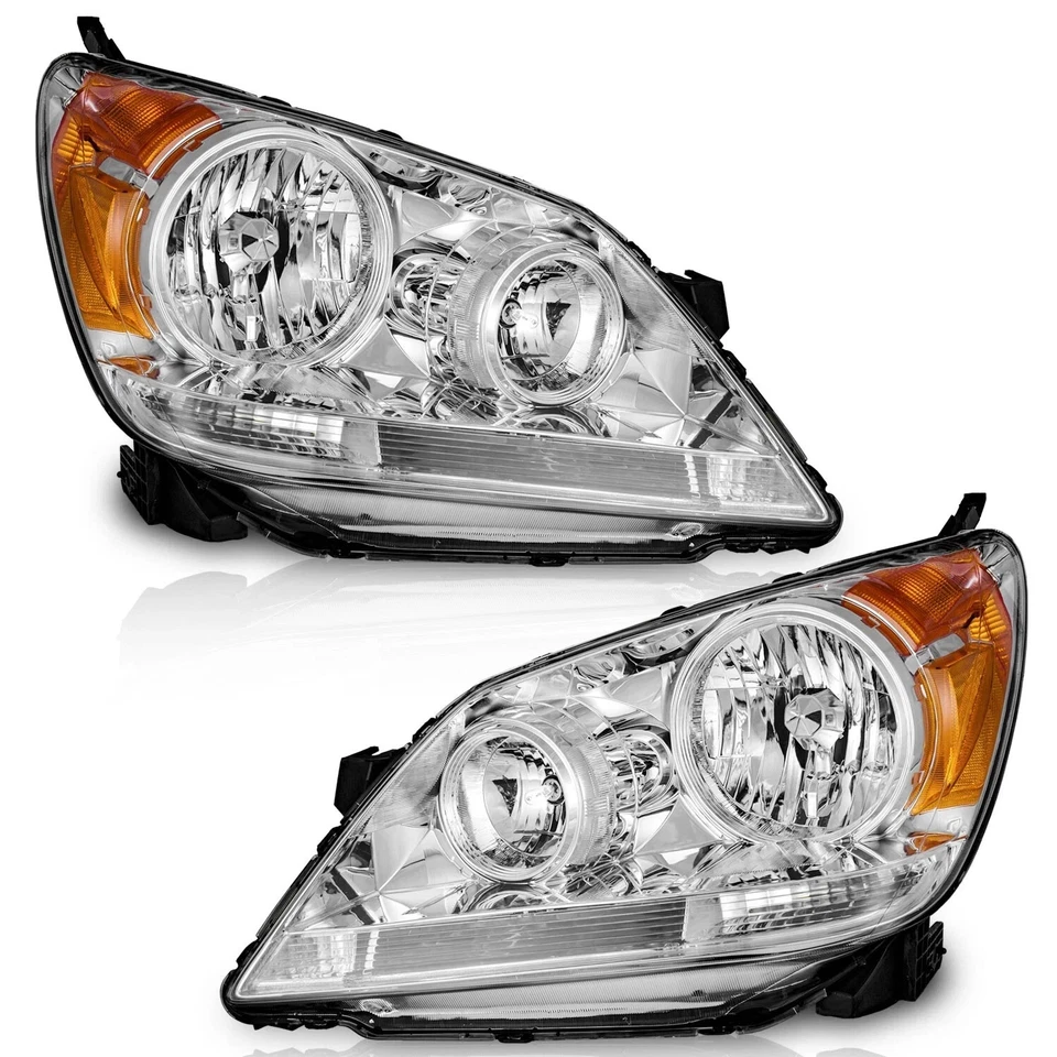 Pair Headlights For 2005-2007 Honda Odyssey Headlamps Left+Right Foto 1 de 4