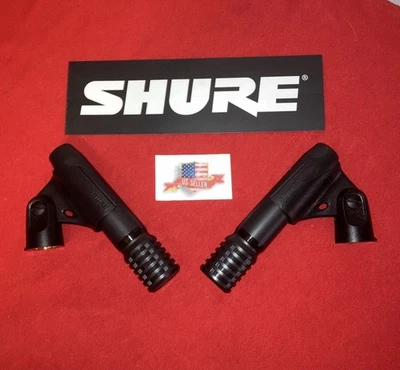 Shure PGA81 Condenser Mic Stereo Pair XLR Microphone Set Kit PGA 81 Never Used - Image 1 of 4