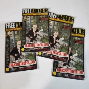 Vintage DC Comics Transmetropolitan Aliens Babylon 5 Karten Promo Werbetüte - Bild 1 von 18