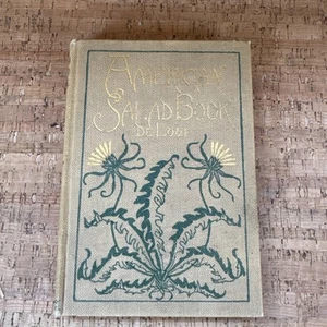 Vintage American Salad Book By DeLoup 1906 Doubleday Page & Co. - Imagen 1 de 9