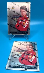 BILL ELLIOT Lot (2) 1996 Pinnacle PRECISION STEEL PROMO #00 metal cards Nascar - Picture 1 of 2