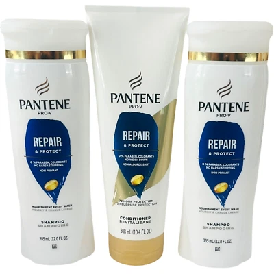 Pantene Pro-V REPARAR Y PROTEGER - 2 X Champú + 1 Juego Acondicionador Foto 1 de 4