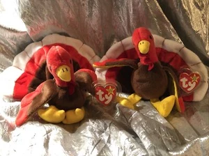 TY Gobbles Beanie Baby 1996 Rare And Retired - Picture 1 of 12