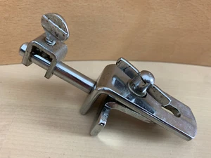 SLINGERLAND 50s 60s Vtg COWBELL POST Hoop Clamp Percussion Mount Part Chrome USA - Picture 1 of 3