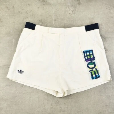 Pantalones Cortos Corto adidas Tenis 1970S Blancos Deportes Grande - Imagen 1 de 4
