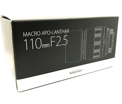 Nuevo lente Voigtlander MACRO APO-LANTHAR 110 mm f/2,5 para fotograma completo Sony-E Foto 1 de 4