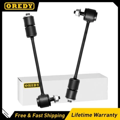 2PC Rear Sway Bar End Links for 1998 - 2004 Chrysler 300M Concorde Intrepid LHS - Imagem 1 de 3