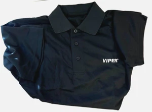  Polo shirt  RFCA Car Audio Black NEW  Medium - Picture 1 of 2