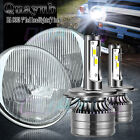 7 INCH ROUND HEADLIGHT LED CONVERSION KIT 6000K- COMES WITH H4 BULB & PILOT