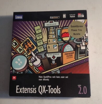 Extensis QX-Tools Pagetools 2.0 MAC productivity Makes QuarkXPress Work Faster - Image 1 of 4