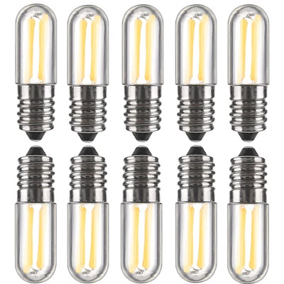 10X Mini E14 E12 Dimmable LED Fridge Freezer Filament Light Bulbs 1W 4W Lamps RL - Image 1 of 4
