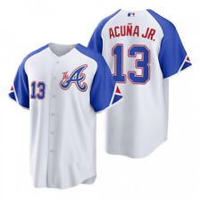 Ronald Acuna Jr Gift Fan Braves 2023 Baseball Jersey Print White Can Custom