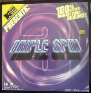 VARIOUS: "Triple Spin" Vinyl Record LP *** Reggae / Dancehall Mix - Imagen 1 de 4
