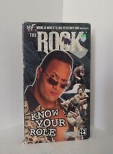 WWF - The Rock: Know Your Role (VHS, 1999)