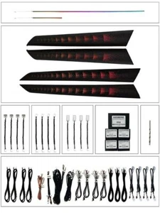 For Mercedes-Benz C class W204 2010-14 LED Ambient Light Dash Door Panels Lights - Foto 1 di 15