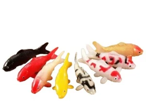 6 Pcs Koi Fish Decor Realistic Figure Aquarium Ornaments Accessories - Picture 1 of 10