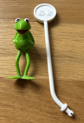 Marioneta palo Kermit vintage Fisher Price The Muppet Show 100 % COMPLETA Muppets Foto 1 de 4