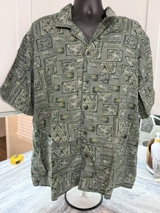 Woolrich Men's XL Button Shirt Long Sleeve Green Elite Series Tactical - Picture 1 of 8