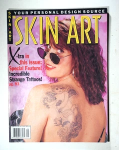 SKIN ART magazine Your Personal Design Source Incredible Strange Tattoos  08/94 - Picture 1 of 2