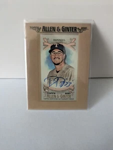 2021 Allen and Ginter Dane Dunning Autograph Framed Mini Rookie - Picture 1 of 2