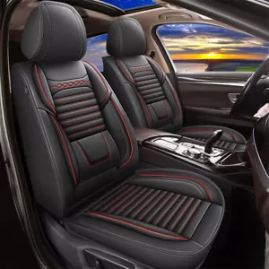 Faux Leather Car Front Row Car Seat Cover Pad 2pcs Fit for Ford Escape 2001-2025 - Picture 1 of 6
