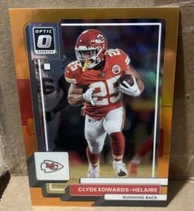 2022 Panini Donruss Optic - Orange Prizm #95 Clyde Edwards-Helaire /199 - Bild 1 von 3