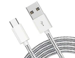 Type-C 6ft USB Cable Charger Cord Power Wire USB-C for Cell Phones - Picture 1 of 6